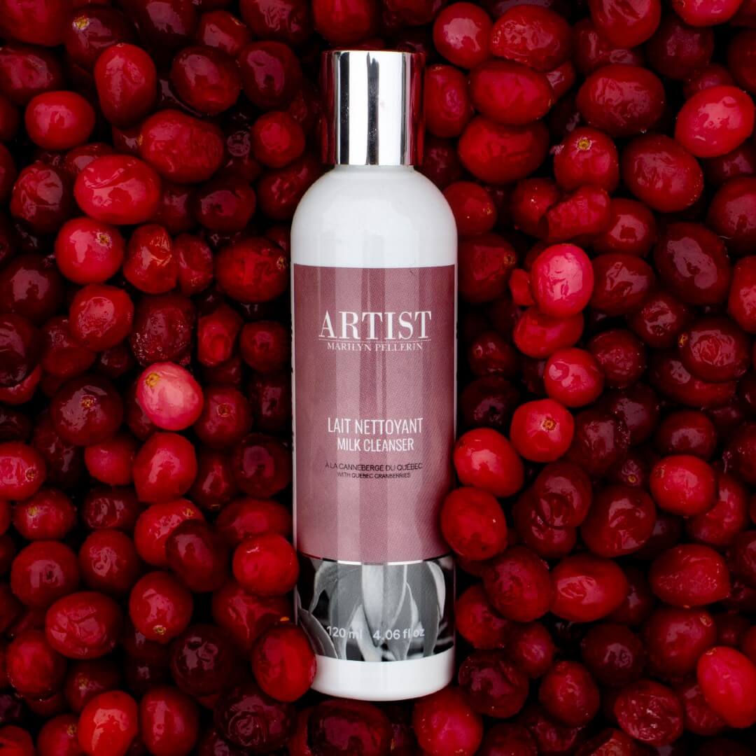 Image Lait nettoyant à la canneberges du Québec ARTIST