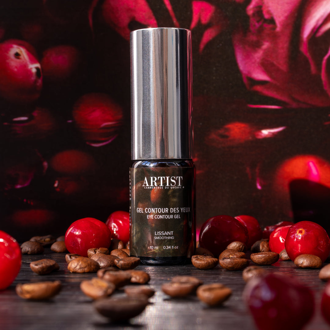 Image du Gel contour des yeux à la canneberge du Québec ARTIST