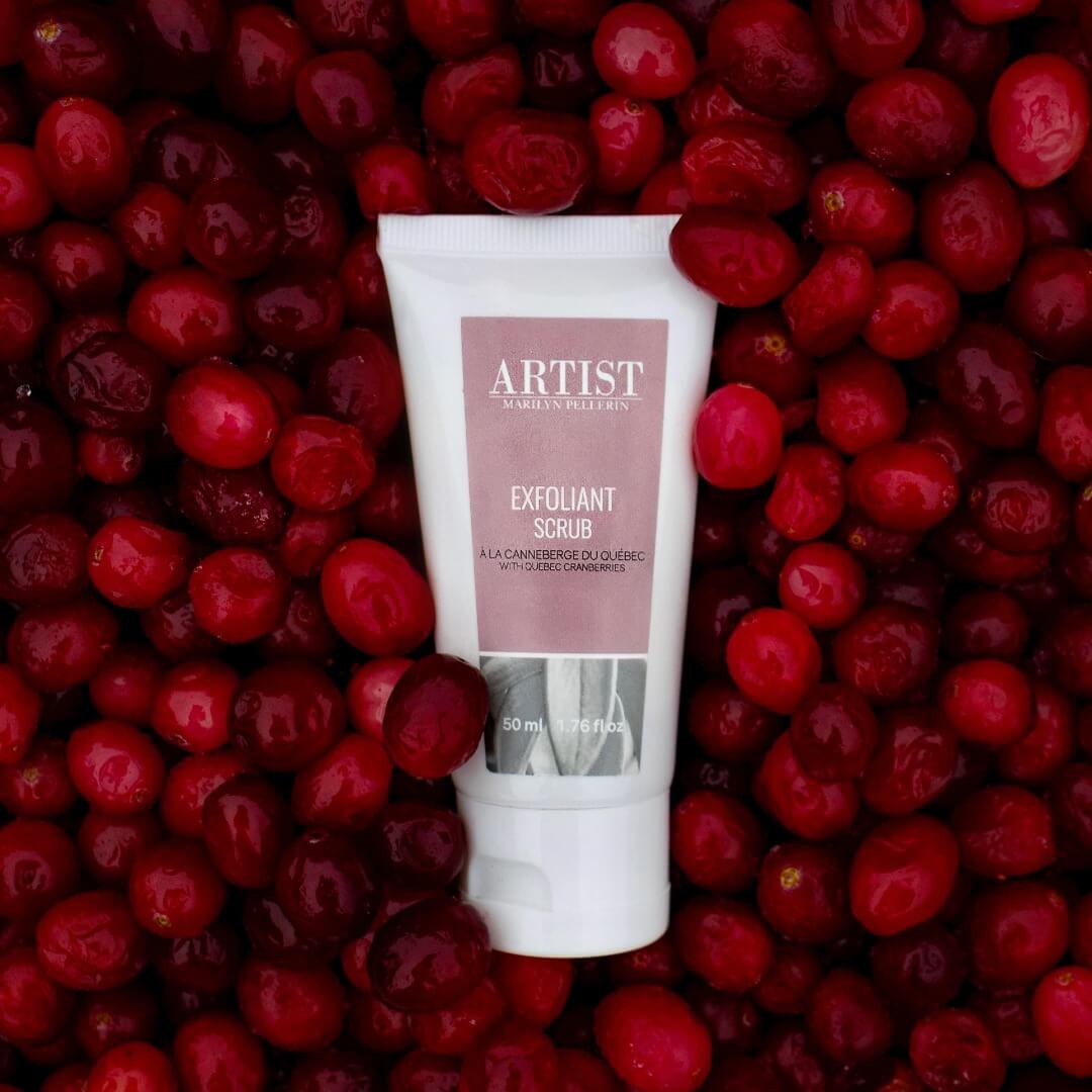 Image Exfoliant à la canneberge du Québec ARTIST